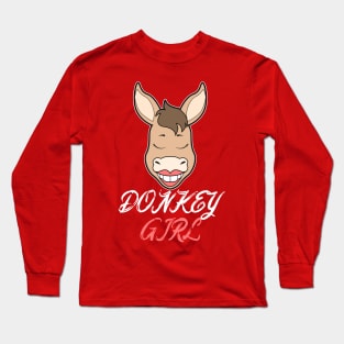 Donkey Girl Long Sleeve T-Shirt